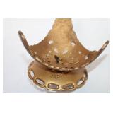 Set of 2 Vintage Brass Candle Holders - Japan
