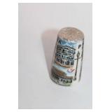 Pair of New Orleans Themed Ceramic Salt and Pepper Shakers
