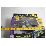 Batman Batcycle Toy with Rev