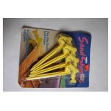 Pack of 4 Sand Shark Beach Towel Anchors