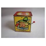 Vintage Mother Goose Jack-in-the-Box Musical Toy