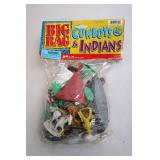Vintage Big Bag Cowboys & Indians Set with 57 Pieces