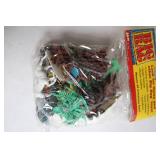 Vintage Big Bag Cowboys & Indians Set with 57 Pieces