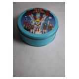 Vintage Captain Planet Metal Tin Box with Heroic Design