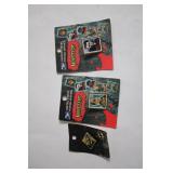 Lot of USPS Classic Monsters 37Â¢ Stamps and Batman Pin