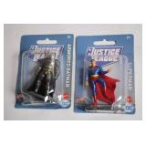 Set of 2 Justice League Action Figures: Armored Batman & Superman