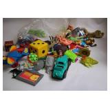 Collection of Assorted Vintage Toys and Miniatures