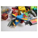 Collection of Assorted Vintage Toys and Miniatures