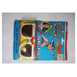 Vintage 1980s Wonder Woman Super Powers Sunglasses in Original Packaging