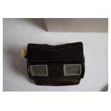 Vintage View-Master Viewer with Reel Collection and Storage Box