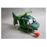 TMNT Turtle Copter Action Figure Vehicle - 12 Inch