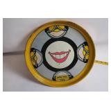 Vintage Peter Max Smiley Face Metal Serving Tray