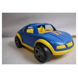 Tonka Blue Plastic Race Car with Yellow Accents - Number 17