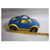 Tonka Blue Plastic Race Car with Yellow Accents - Number 17