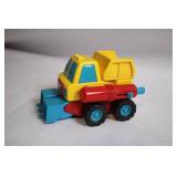 Vintage Playskool Transformers-Style Red & Yellow Toy