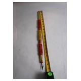 Antique Fire Wick Hook Tool with Brass Body