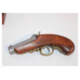 Wooden Display Box with Replica Gun that Shot Lincoln