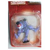 Set of 2 Action Figures - Small Soldiers Dimensional Eraser & The Amazing Spider-Man Lizard