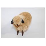 Decorative Collection: Straw Sheep, Wooden Items, and Wicker DÃ©cor
