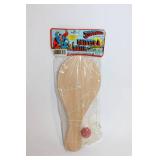 Superman Paddle Ball Set - Vintage Sealed
