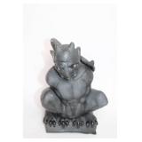 Detailed Gargoyle Statue with Intricate Features