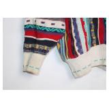 Colorful Vintage Coogi Style Sweater Size M