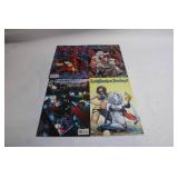 Set of 4 Comic Books Featuring Lady Death, Fallen Angels, and Transformers