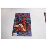Set of 4 Comic Books Featuring Lady Death, Fallen Angels, and Transformers