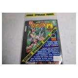 Comic Storage Pages with Free Comic Book Included