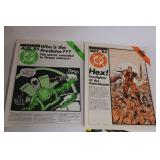 Collection of Vintage Eclipse and DC Comics Promotional Flyers (1984-1986)