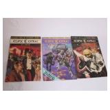 Collection of Vintage Eclipse and DC Comics Promotional Flyers (1984-1986)