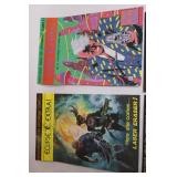 Collection of Vintage Eclipse and DC Comics Promotional Flyers (1984-1986)