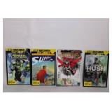 Collection of 4 DC Comic Books Including Green Lantern and Batman