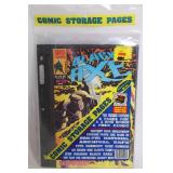 Comic Storage Pages with Free Black Axe #1 Comic