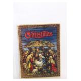 Antique Christmas Book with Illustrated Cover