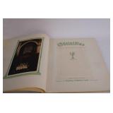 Antique Christmas Book with Illustrated Cover