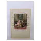 Music of Love Vintage Art Print