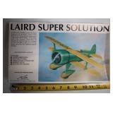 Set of 2 Model Airplane Kits: Laird Super Solution & Gee Bee Racer