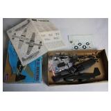 Set of 2 Monogram Model Kits: P-51 Mustang and F-105D Thunderchief