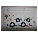 Set of 2 Monogram Model Kits: P-51 Mustang and F-105D Thunderchief