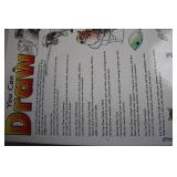 Collection of Drawing and Art Instruction Books