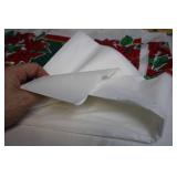 Set of Christmas Themed Items Including Holiday Decorations and Collectible Figurines