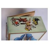 Vintage Mickey Mouse Tin Bank with Castle Design