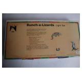 Bunch-a-Lizards Light Set with Lizard-Shaped Covers