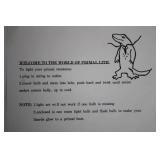 Bunch-a-Lizards Light Set with Primal Lite Design
