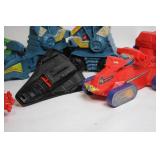 Lot of 7 Vintage Robotix Space Vehicles