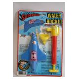 Vintage 1987 Superman Water Rocket Space Shuttle Toy