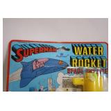 Vintage 1987 Superman Water Rocket Space Shuttle Toy