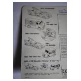 1989 ERTL Batman Micro Set with Batmobile, Batwing, and Joker Van