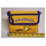 Vintage 1999 PokÃ©mon Pikachu Pouch with Embroidered Design